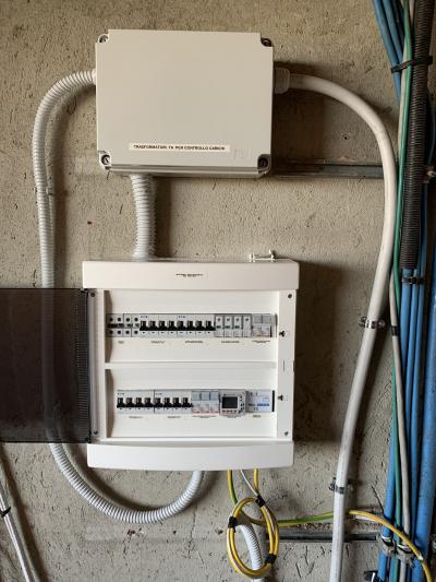 Avanquadro elettrico e gestione carichi