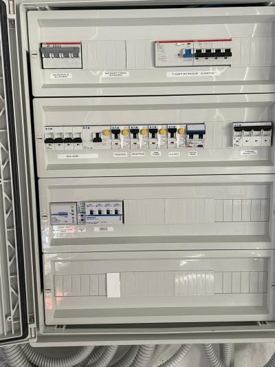 Sistema BACS per controllo luci magazzino torrefazione in standard KNX